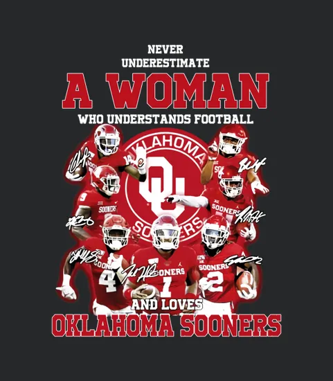 A Woman Who Understands Football And Loves Oklahoma Sooners Signatures