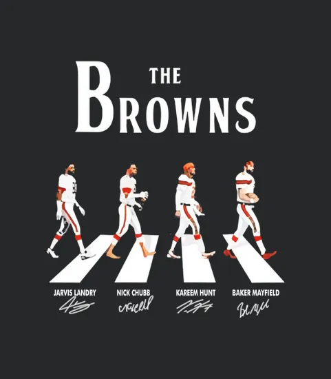 Abbey Road The Browns Team Players Signatures