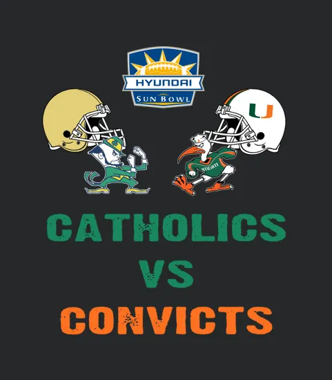 Catholics Vs Convicts 1988 Classic T Vintage