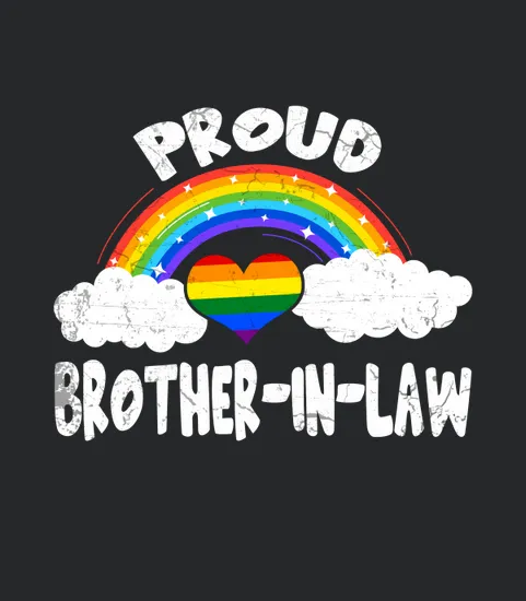 Proud Brother In Law Lgbt Rainbow Pride 2020