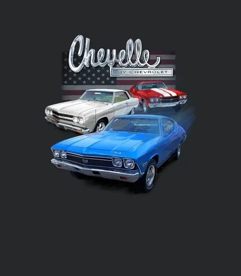 Chevy Chevelle 1965 Malibu 1968 Ss 396 1970 Official Licensed