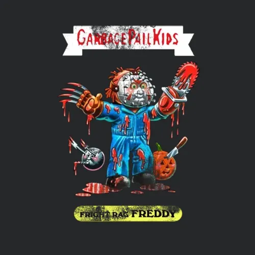 Garbage Pail Gpk Fright Rag Freddy Funny Grunge Vintage