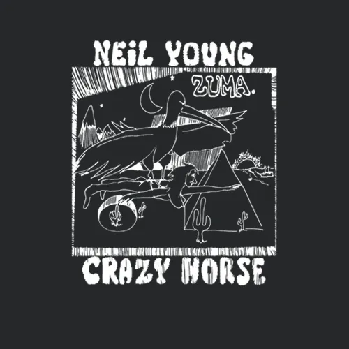 Neil Young Crazy Horse Zuma Standard Black T S To 5xl