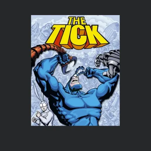 The Tick Battle 90s Superhero Tv Show Cartoon