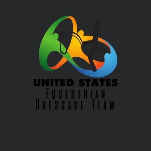 United States Equestrian Dressage Team Rio 2016 Olympic Event Logo