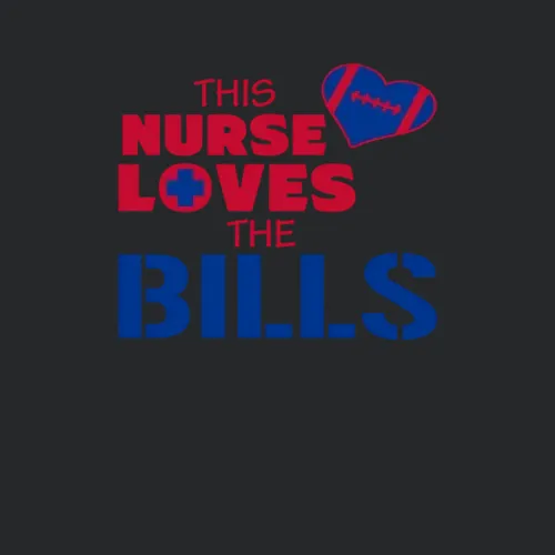 This Nurse Loves The Bills Football Buffalo Bills Team Colors