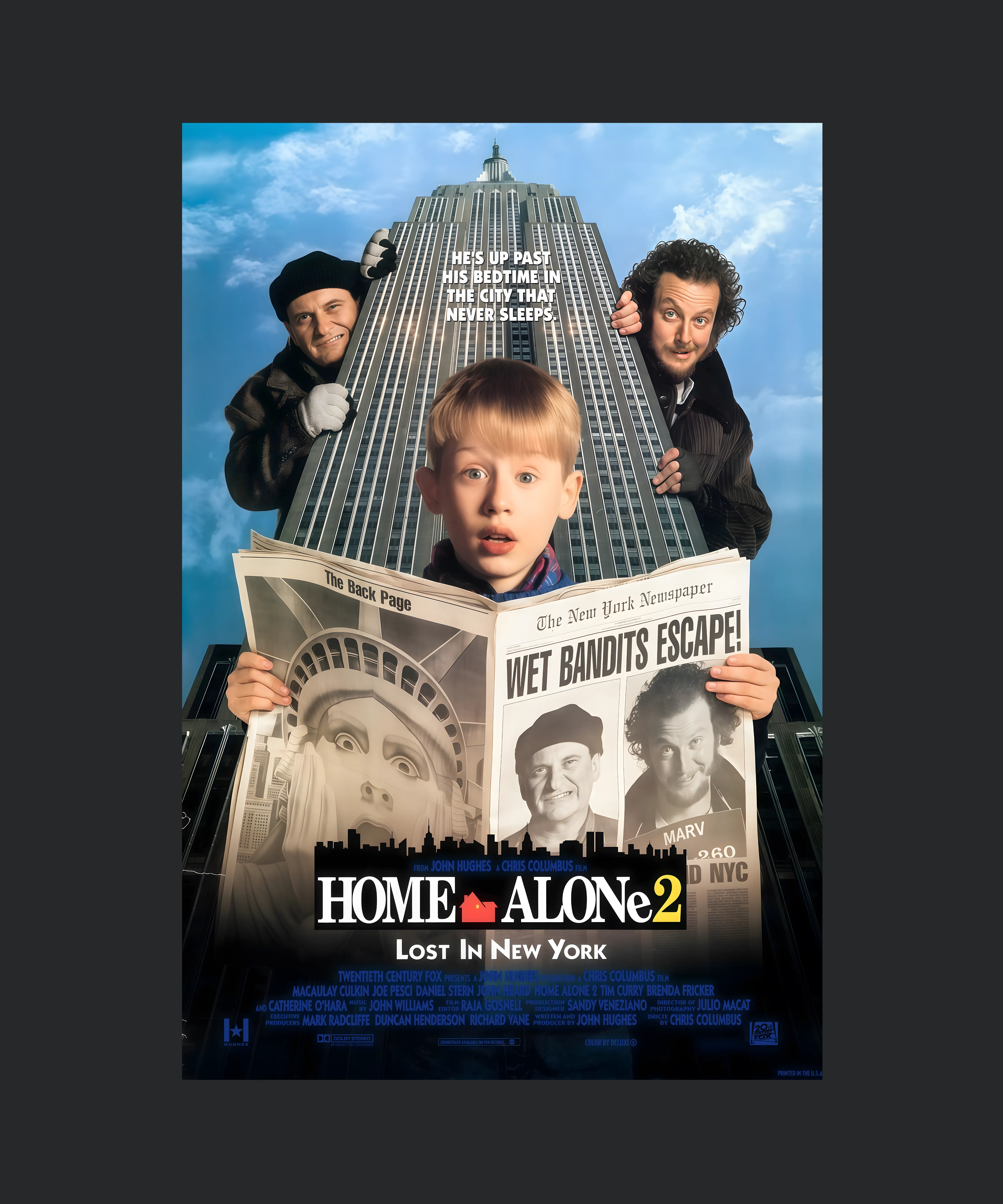 Home Alone 2lost In New York Cool 90s Comedy Vintage Classic Movie Fan