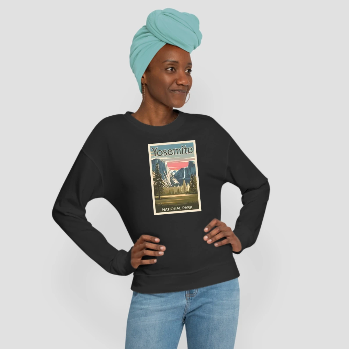 Yosemite National Park Retro Souvenir