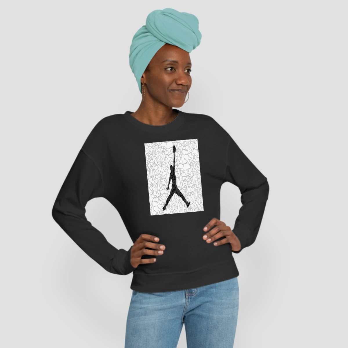 Air Jordan Black And White T For