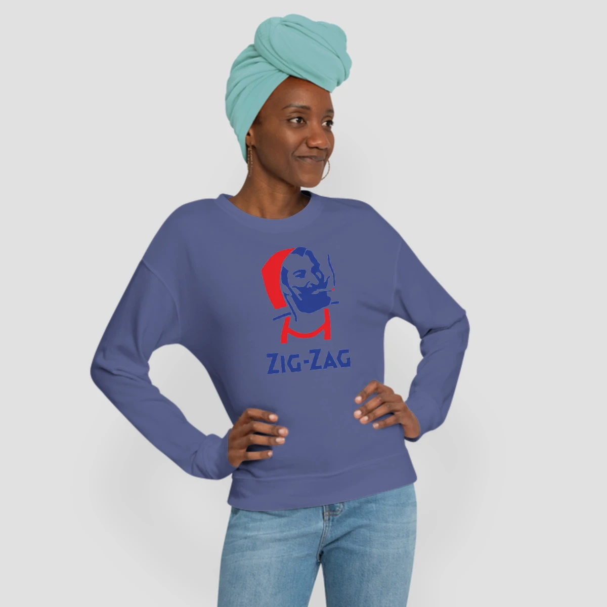 Zig Zag Man Retro Vintage Company Funny