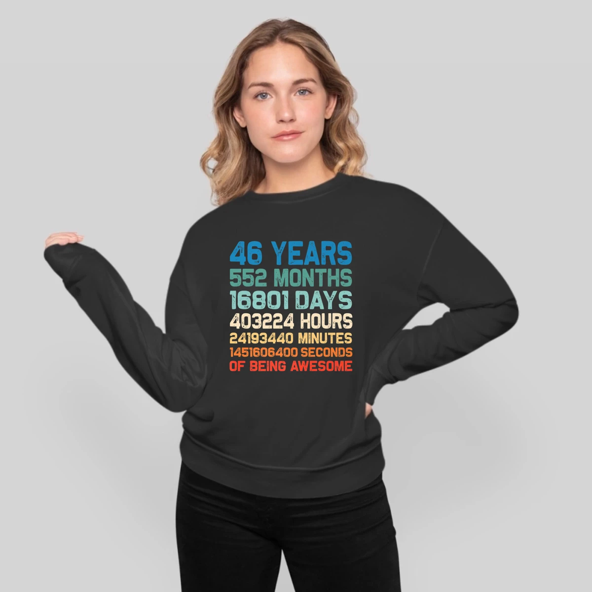 46th Birthday 46 Years Of Being Awesome Wedding Anniversary Premium