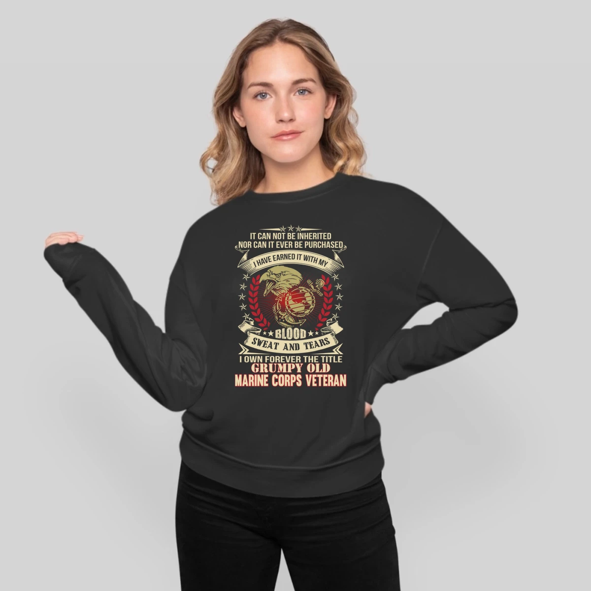 I Am A Grumpy Old Marine Veteran