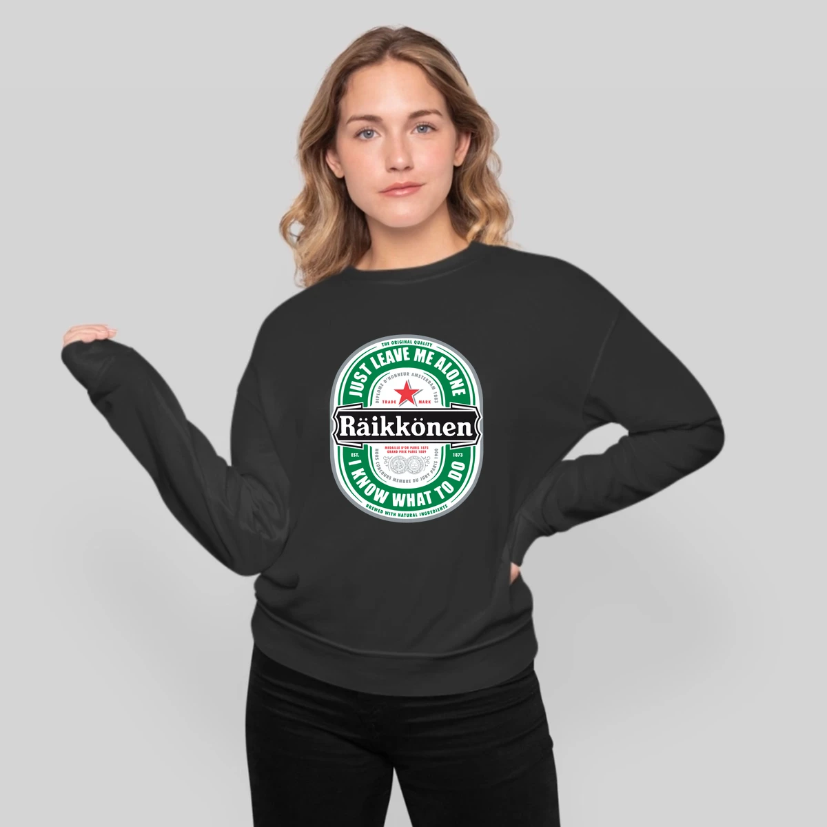 Raikkonen Logo Andampampquotjust Leave Me Alone I Know What To Doandampampquot Large