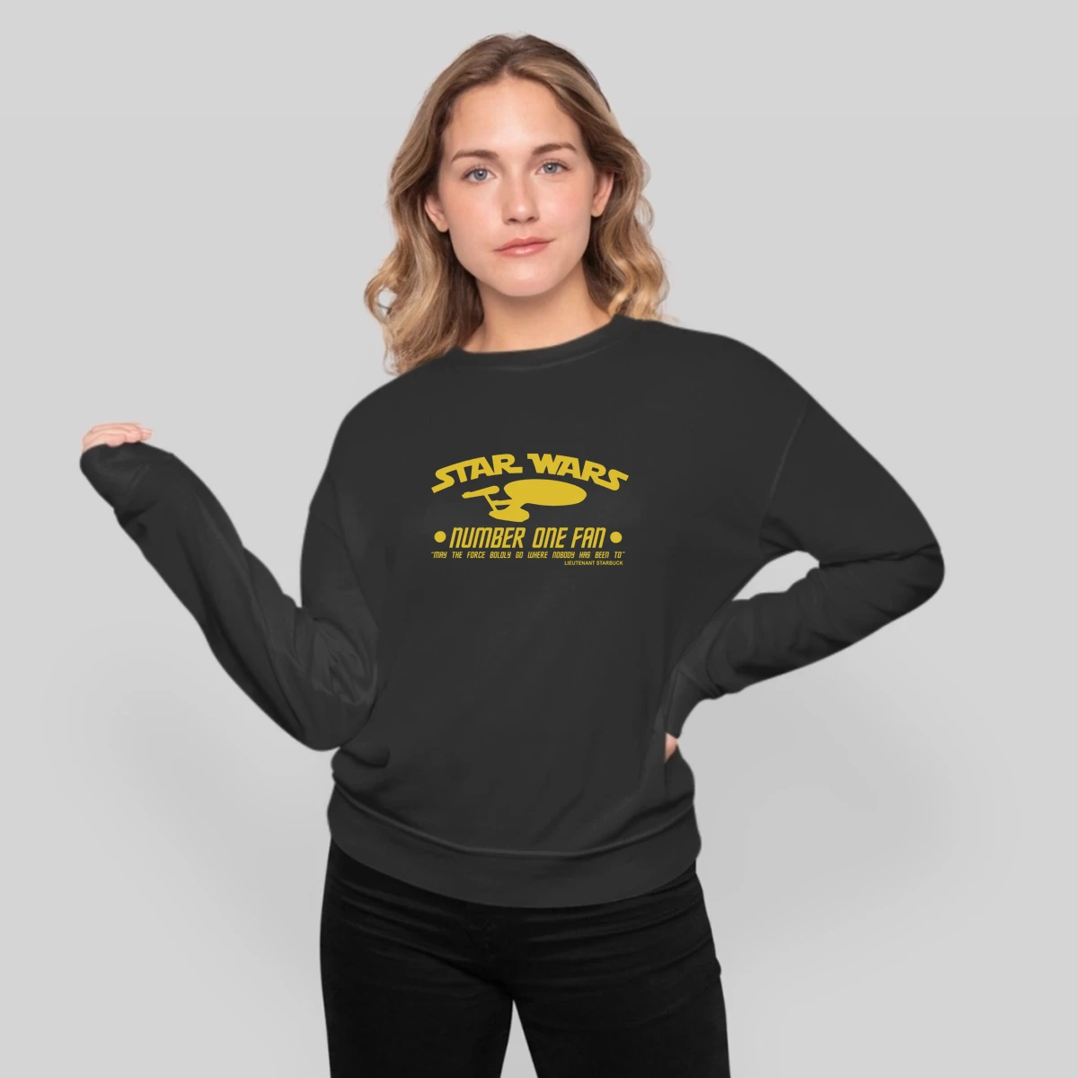 Retro Graphic Star Wars Number One Fan
