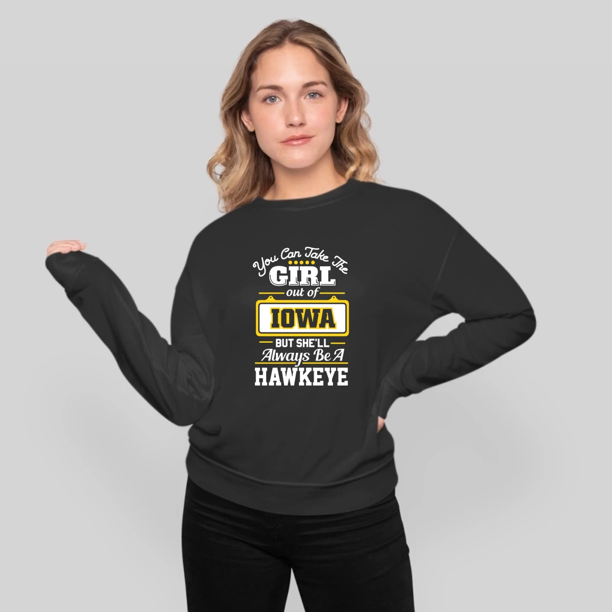 You Can Take The Girl Out Of Iowa But Shell Always Be A Hawkeye
