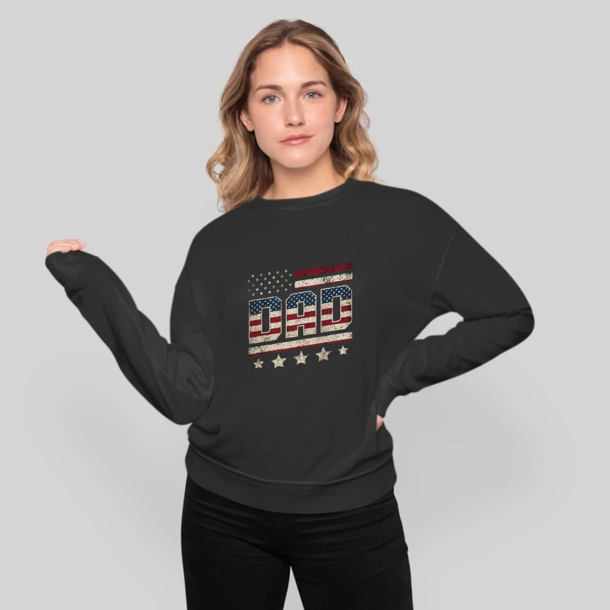 Vintage Dad Usa American Daddy Fathers Day