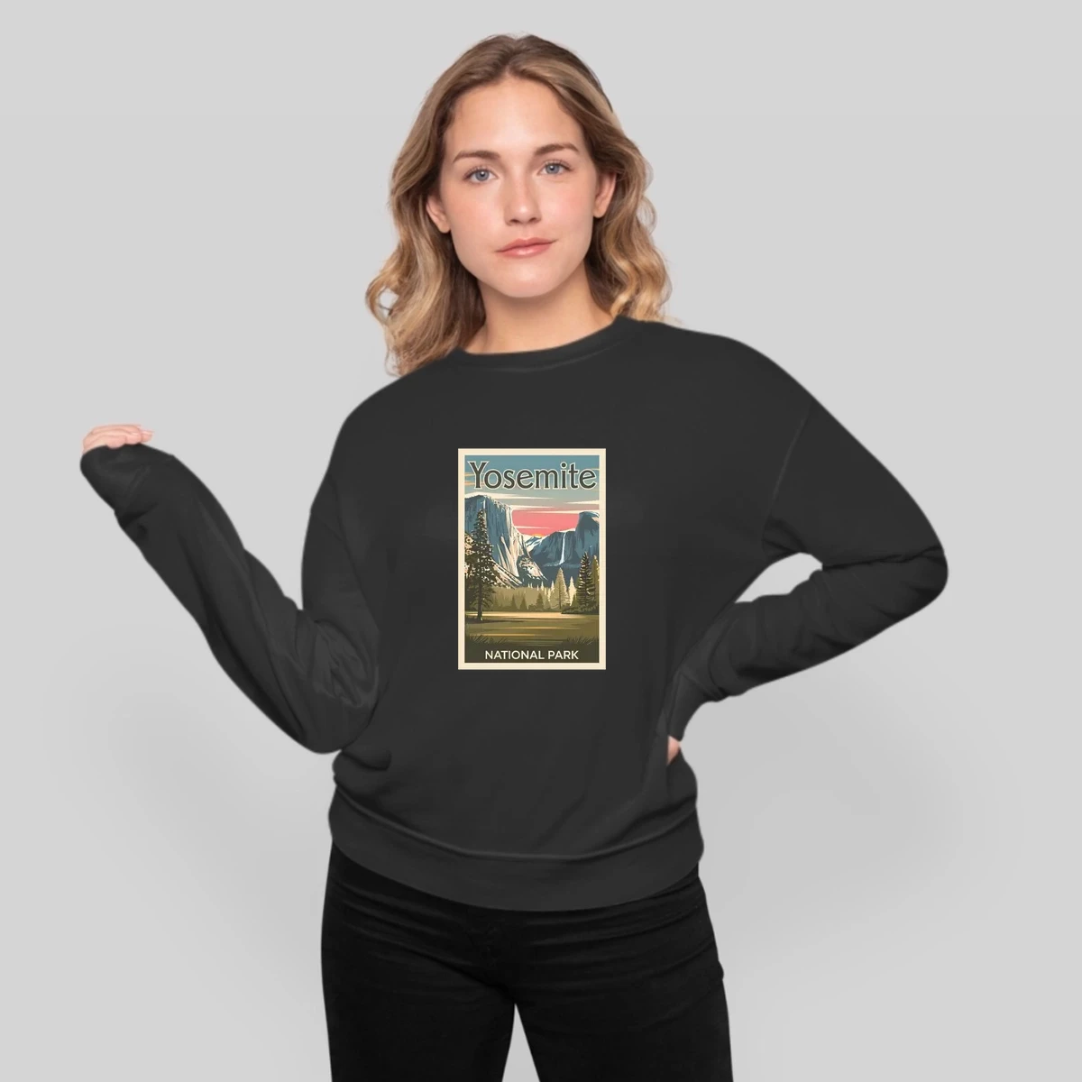 Yosemite National Park Retro Souvenir