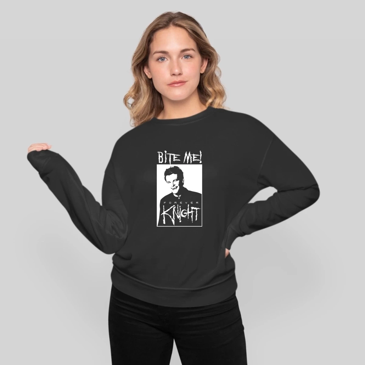 Forever Knight Bite Me 90s Vampire Drama Tv Show Worn