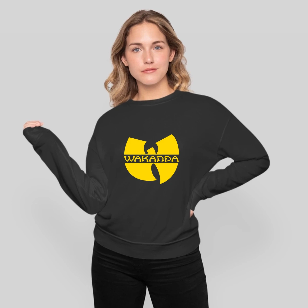 Marvel Comics Wu Tang Clan Logo Mashup Funny Black Panthers Rap