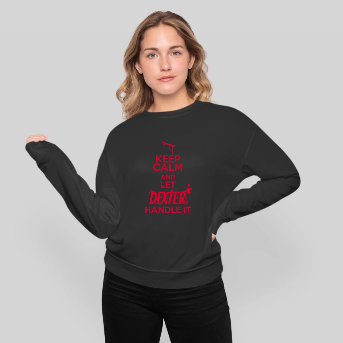 New Dexter Morgan Keep Calm And Let Dexter Handle It Cool White