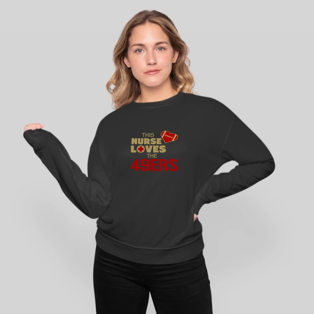 This Nurse Loves The 49ers Football San Francisco 49ers Team Colors