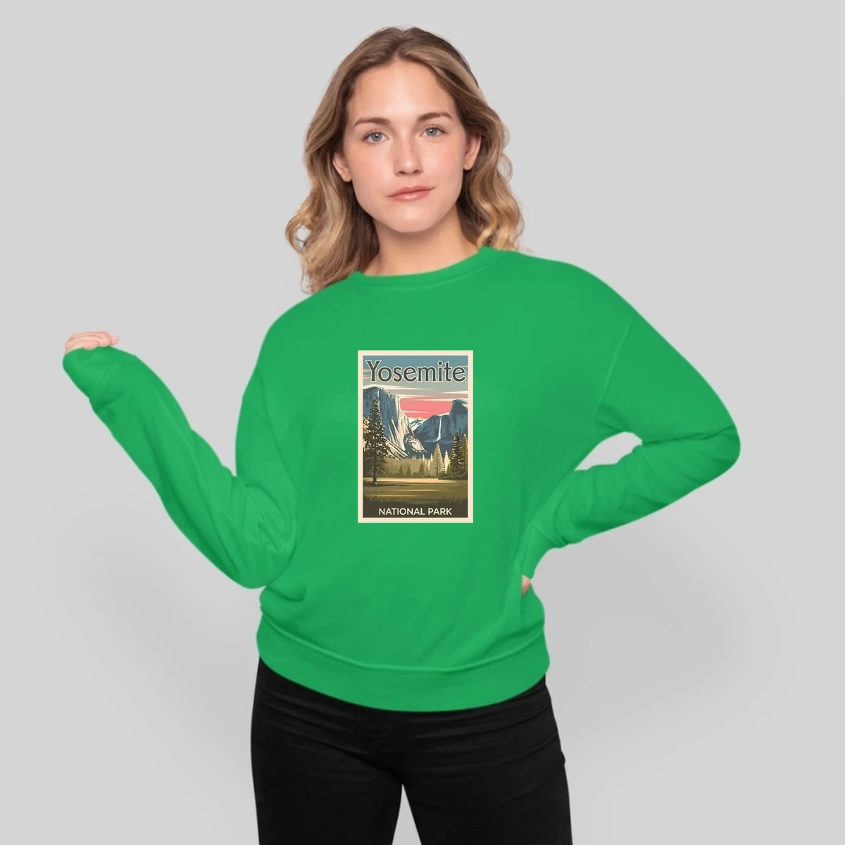 Yosemite National Park Retro Souvenir