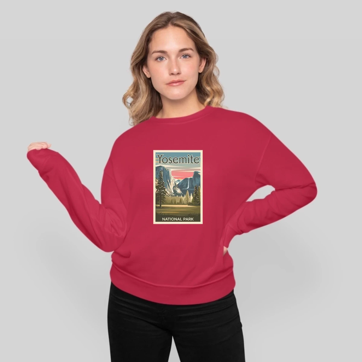 Yosemite National Park Retro Souvenir
