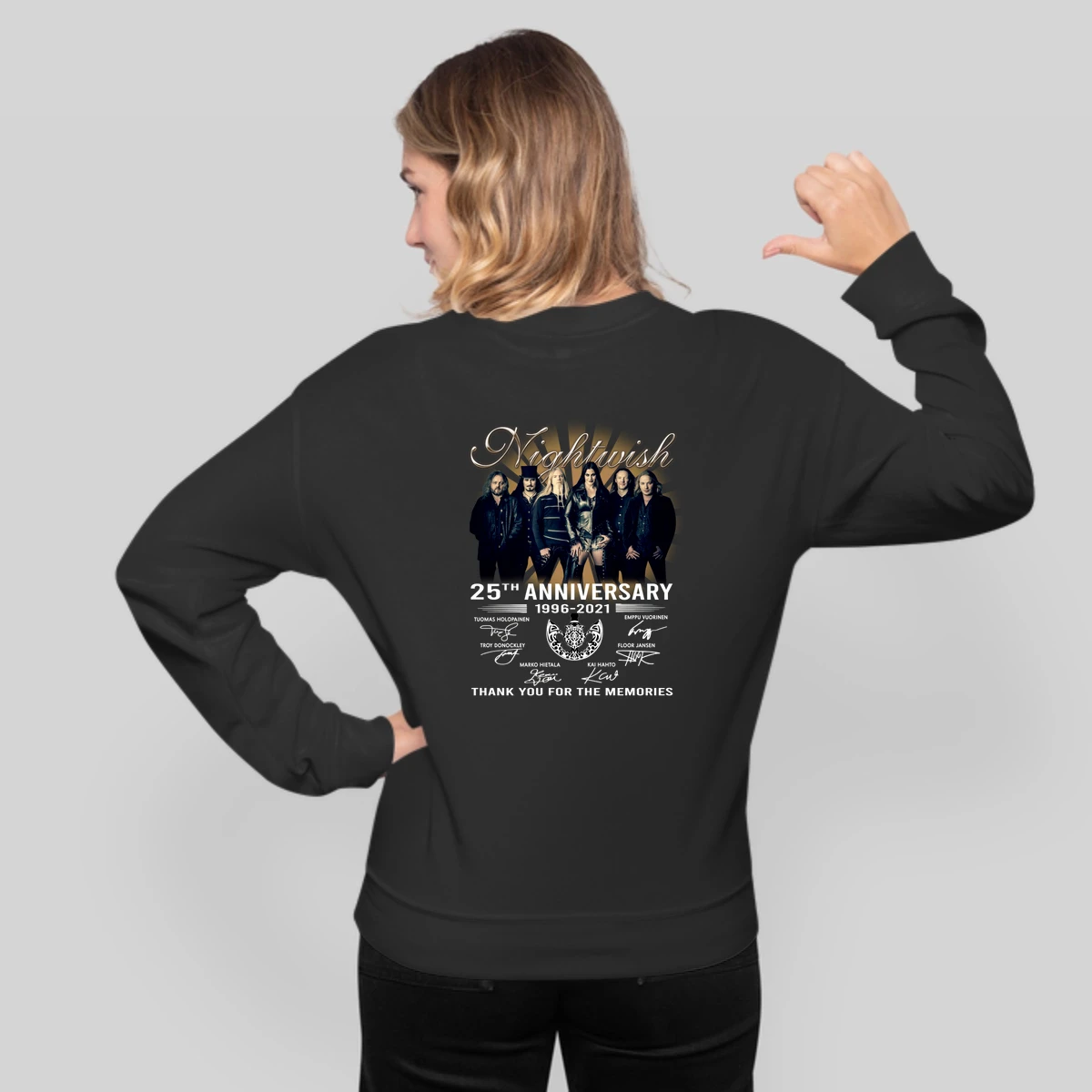 Nightwish 25th Anniversary 1966 2021 Signatures Thank