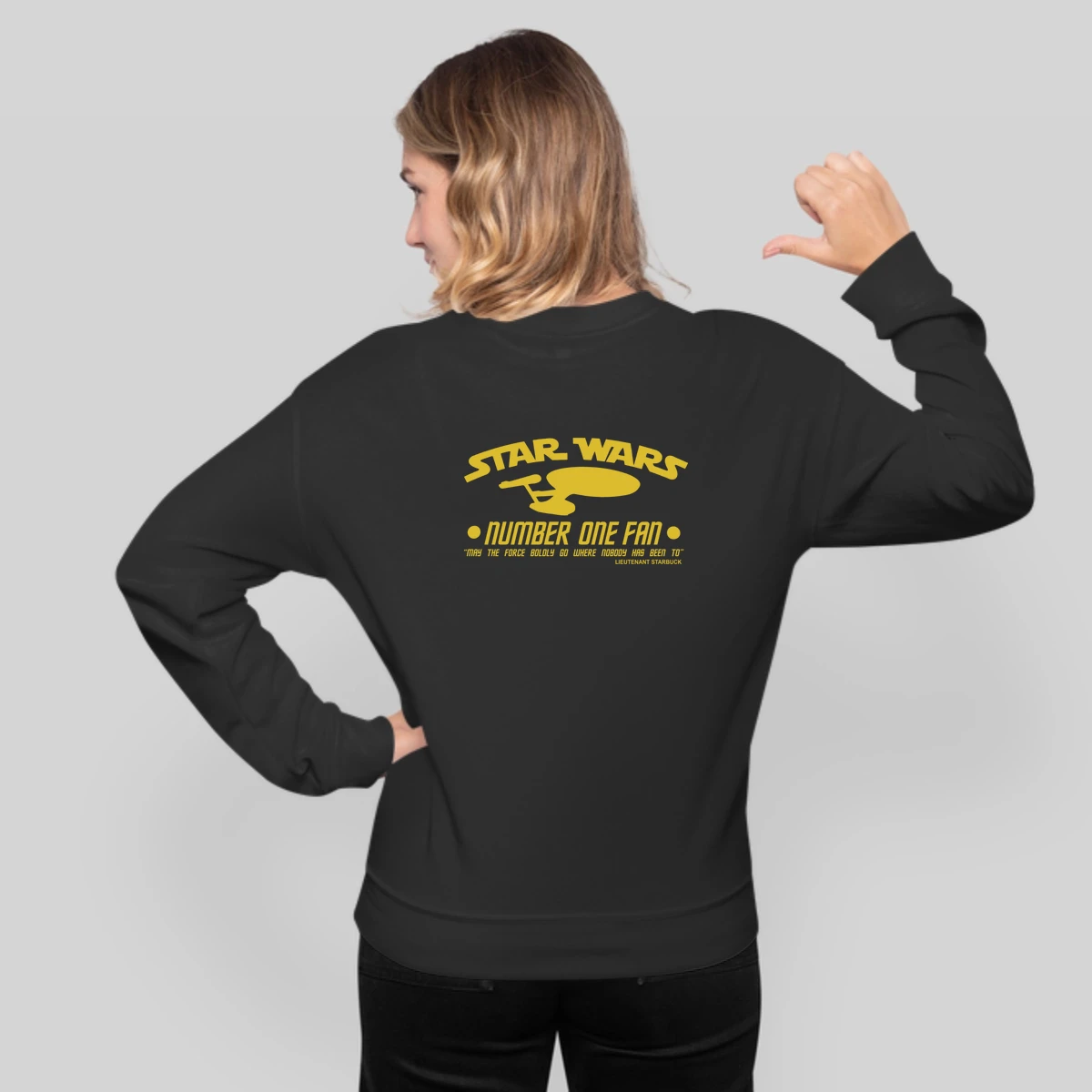 Retro Graphic Star Wars Number One Fan