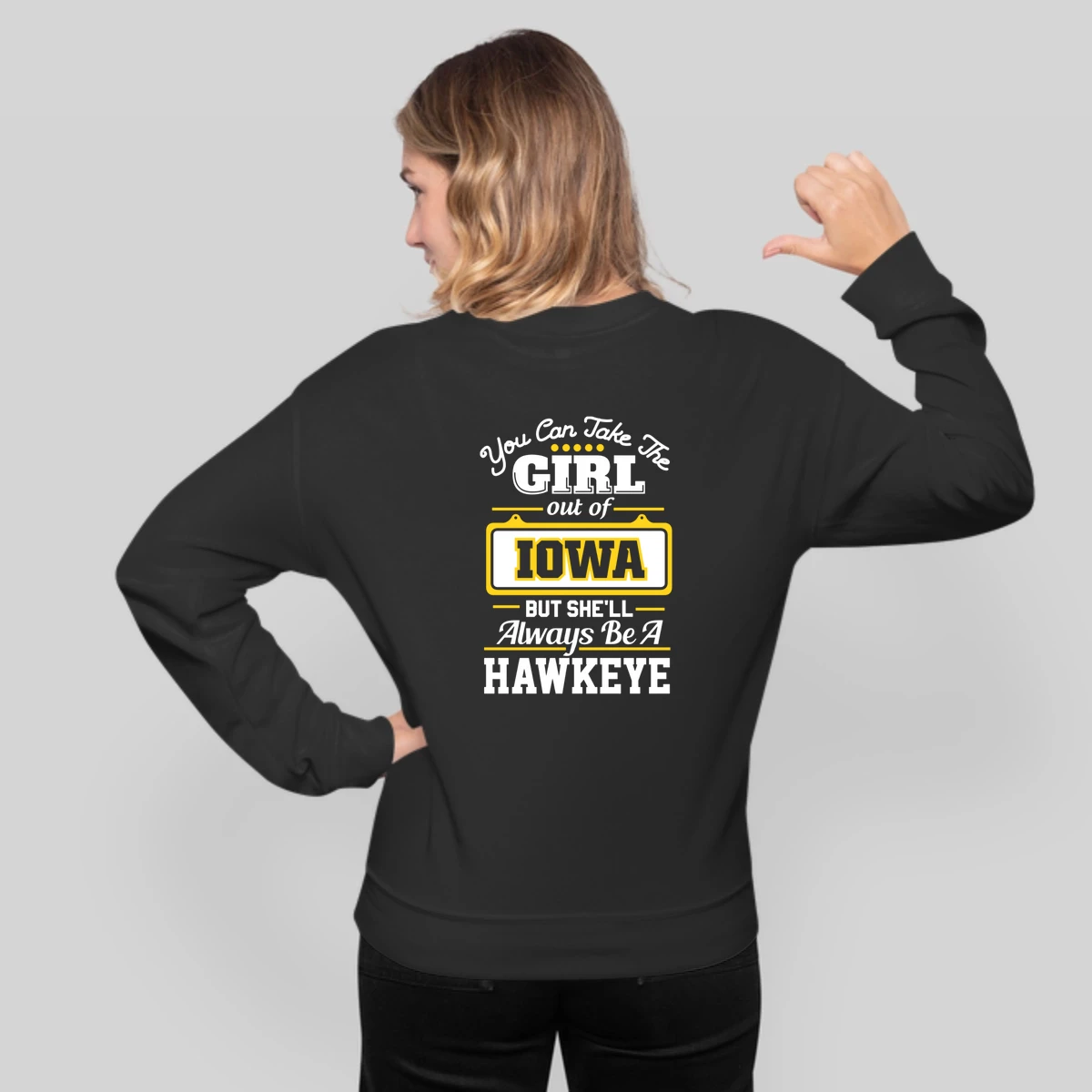 You Can Take The Girl Out Of Iowa But Shell Always Be A Hawkeye