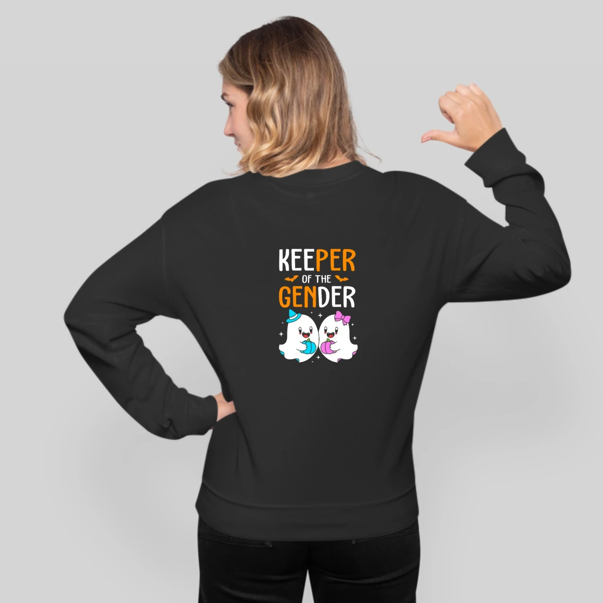 Halloween Gender Reveal Aunt