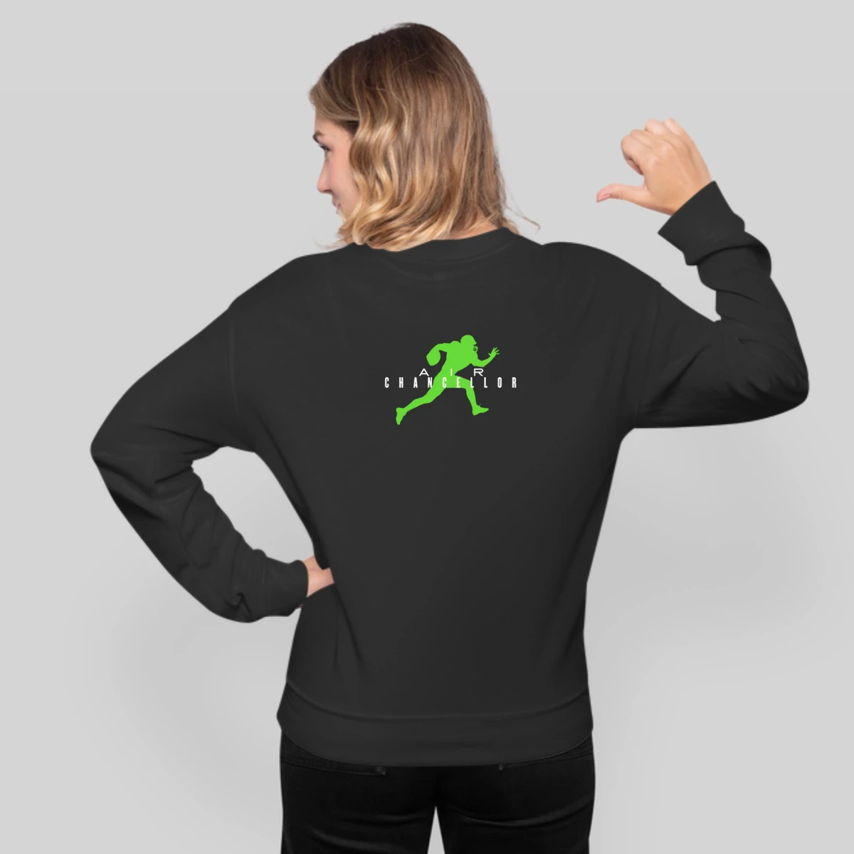 Air Kam Chancellor Seattle Football Player Fan Parody