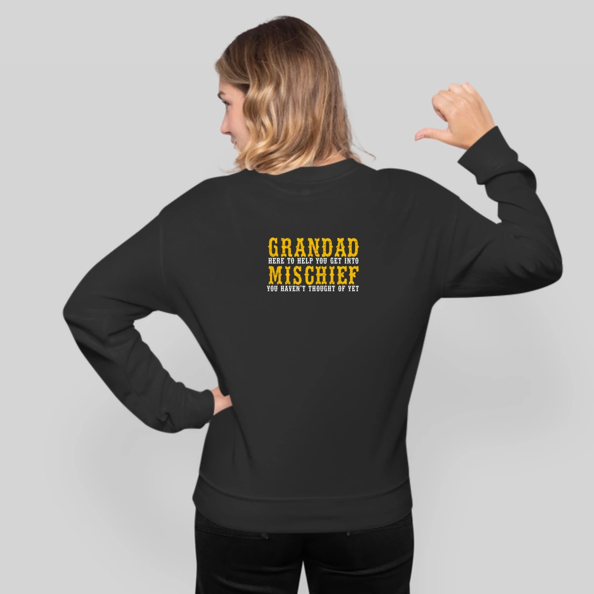 Grandad Mischief Funny Grandpa
