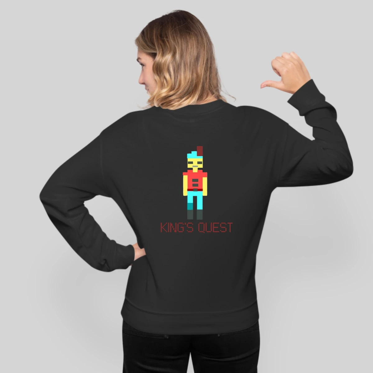 Kings Quest Video Game Retro 80s