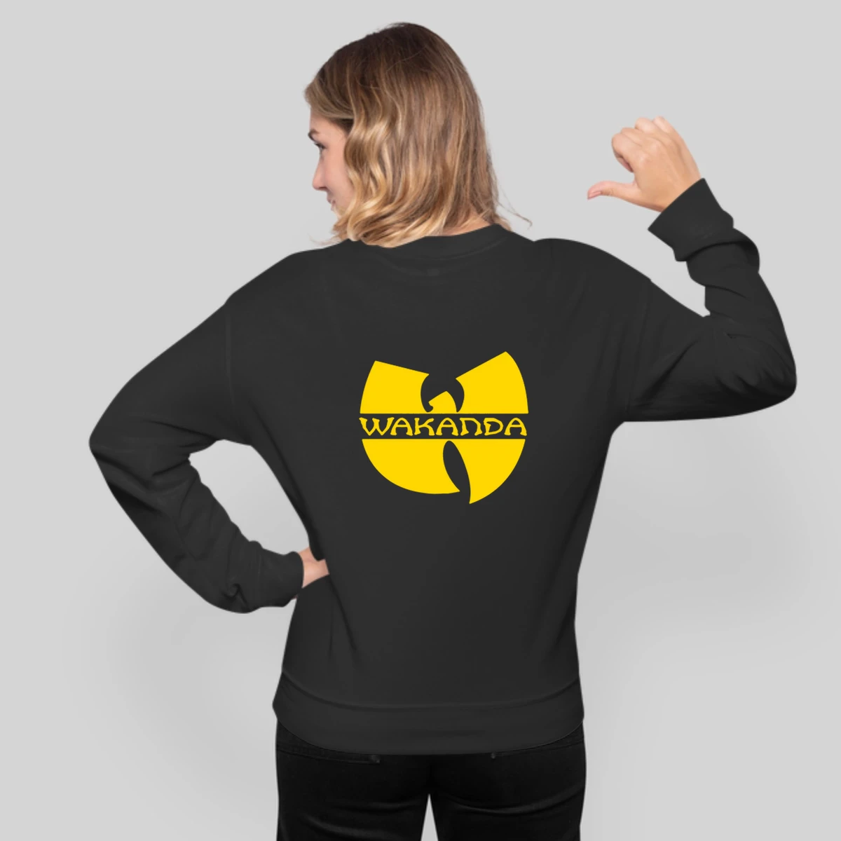 Marvel Comics Wu Tang Clan Logo Mashup Funny Black Panthers Rap