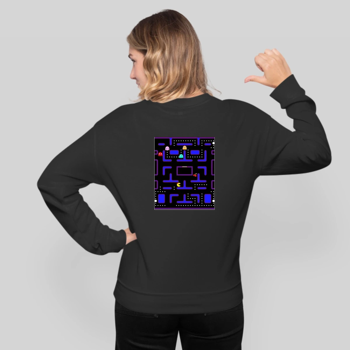 Ms Pacman Retro Video Arcade Game Screenshot Gameplay