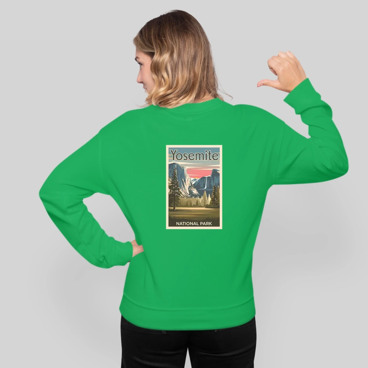 Yosemite National Park Retro Souvenir