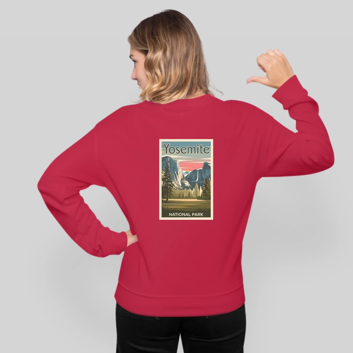 Yosemite National Park Retro Souvenir