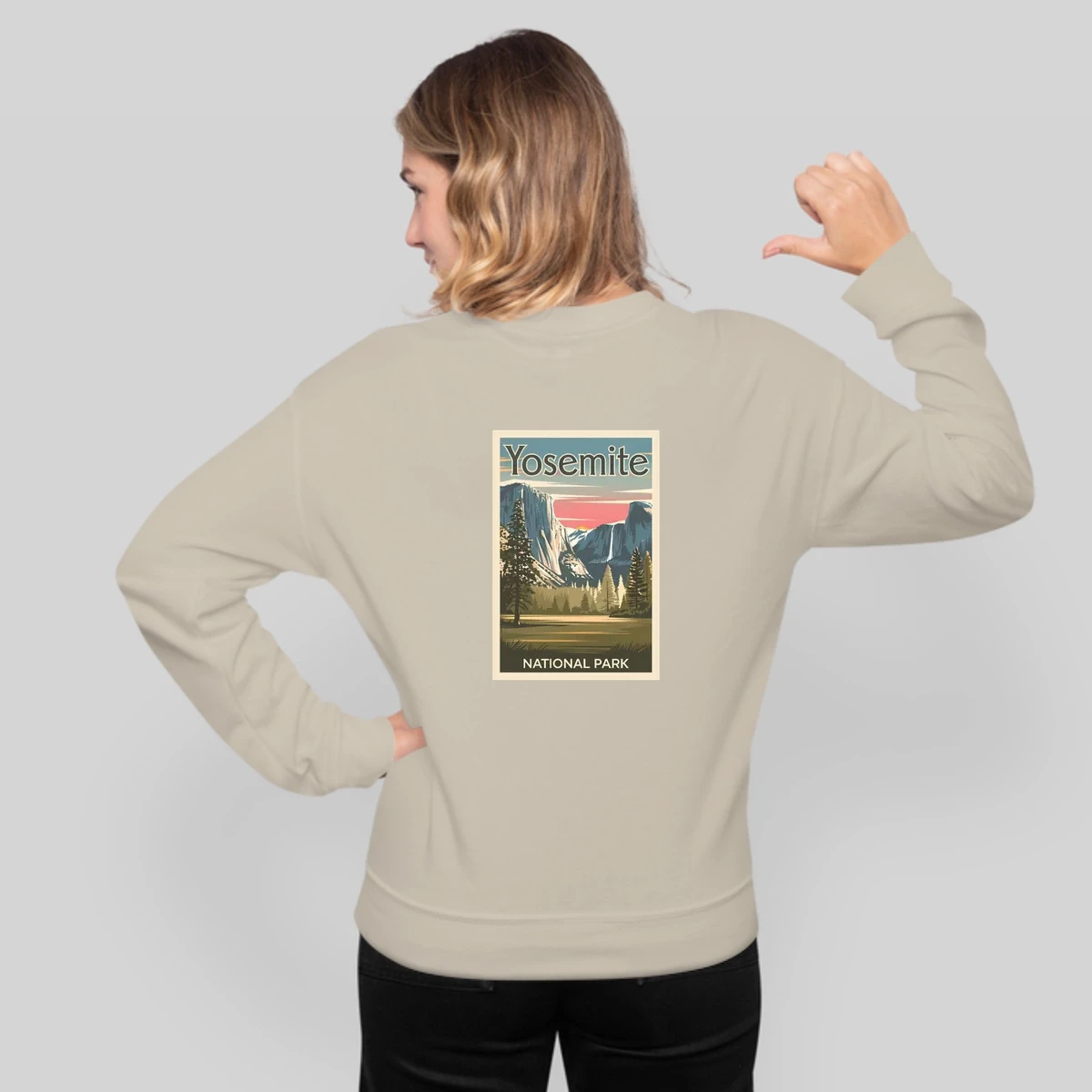 Yosemite National Park Retro Souvenir