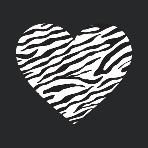 Zebra Heart Zookeeper Wildlife Animal Zoologist