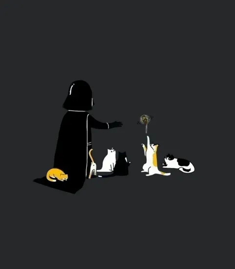 Star Wars Darth Vader Loves Cats