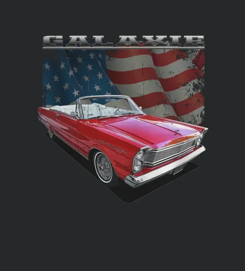 1965 Galaxie 500 Convertible Red