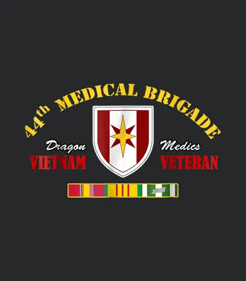 44th Medical Brigade Vietnam Veteran Dragon Medics Tee