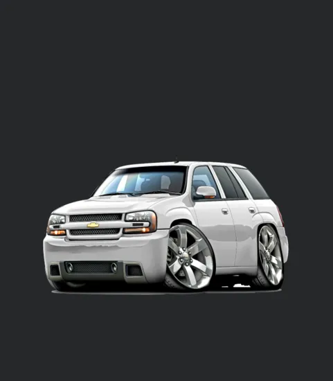 Chevy Trailblazer Ss White Truck