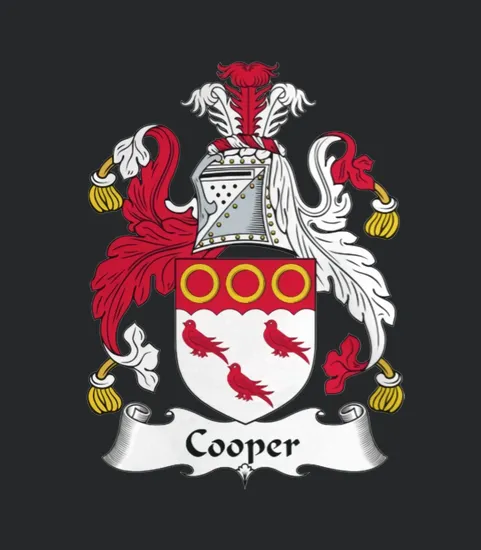 Cooper Family Crest Coat Of Arms British Family Crests