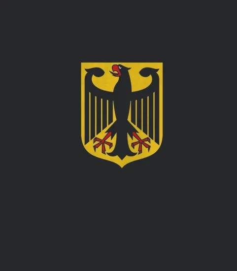 German Eagle Bundesadler Coat Of Arms T Limted Edition