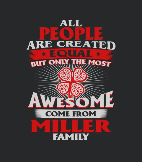 Its A Miller Thing You Wouldnt Understand Name Custom