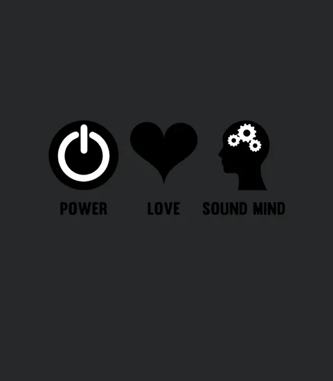Power Love Sound Mind Full Color