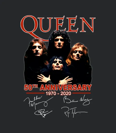 Queen 50th Anniversary 1970 2020