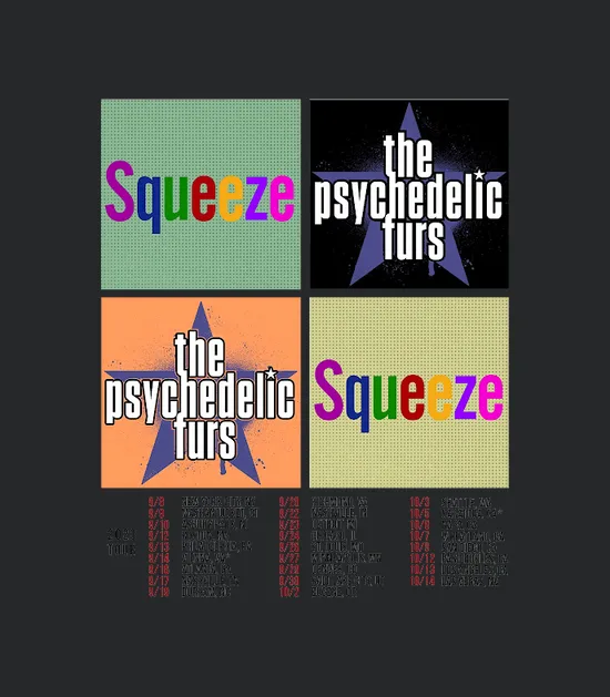 Squeeze The Psychedelic Furs 2023 Tour Dates Trending